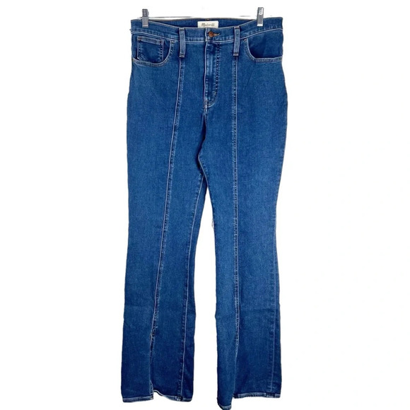 MADEWELL Road Tripper Skinny Flare High Waist Long Length Size 31 - Picture 1 of 6
